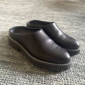 Jenni Kayne Leather Lug Mule